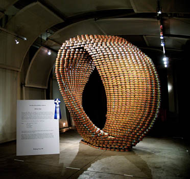 Canstruction Mobius